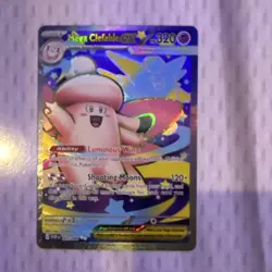 Pokemon Mega Clefable EX Full Art Holo Card 103/088 320 HP English - Image 1
