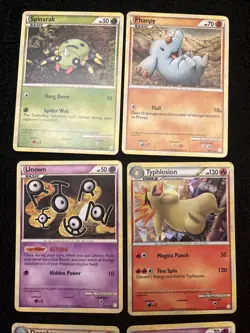 Lot 6: Heart Gold Soul Silver - 6 Cards - Pokemon 2010 *Cracked Ice Typhlosion - Image 2