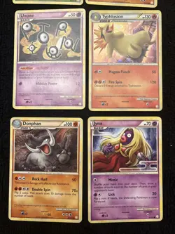 Lot 6: Heart Gold Soul Silver - 6 Cards - Pokemon 2010 *Cracked Ice Typhlosion - Image 3