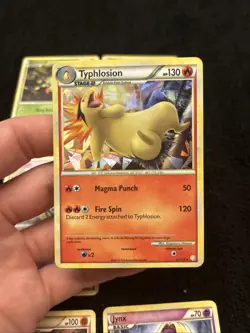 Lot 6: Heart Gold Soul Silver - 6 Cards - Pokemon 2010 *Cracked Ice Typhlosion - Image 4
