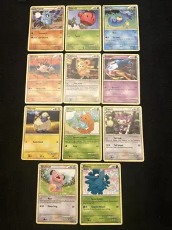 Lot 8: Heart Gold Soul Silver - Unleashed Set - 11 Cards - Pokemon 2010 - Image 1