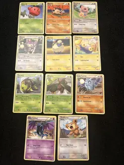 Lot 9: Heart Gold Soul Silver - Unleashed Set - 11 Cards - Pokemon 2010 - Image 1