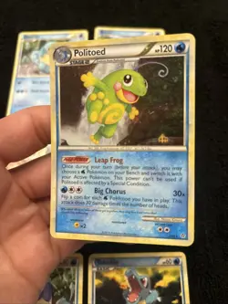 Lot 11: Heart Gold Soul Silver - Unleashed Set - 6 Cards - Pokemon 2010 Water! - Image 4