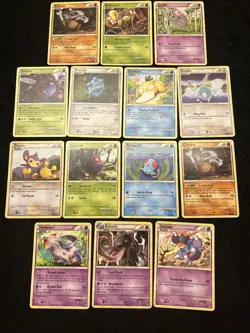 Lot 14: Heart Gold Soul Silver - Triumphant Set - 14 Cards - Pokemon 2010 - Image 1