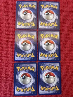 ❗Lot 7⃣: Pokemon Vintage Base Set 6x Common Rare Cards Lot OLD (Trainers) - Image 3