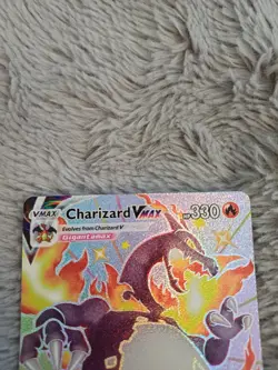 Pokemon Card Charizard VMAX SV107/SV122 Shining Fates Near Mint Pack Fresh - Image 3
