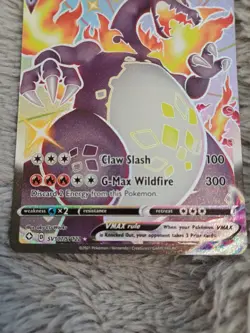Pokemon Card Charizard VMAX SV107/SV122 Shining Fates Near Mint Pack Fresh - Image 4
