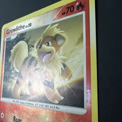 RETIRED Pokemon Card 2007 Growlithe Reverse Holo #89/132 – Secret Wonders - LP - Image 3