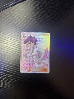 Pokemon Diantha Full Art Holo TCG Card Sm-Forbidden Light 130/131 - Image 1