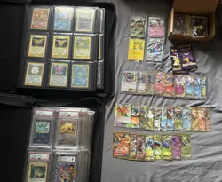 Pokemon Card Lot - Binder Assorted Cards, Graded Binder assorted cards and more. - Image 1