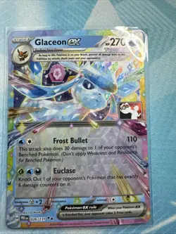 Pokemon TCG Glaceon ex 026/131 Prize Pack Series Cards Holo Near Mint - Image 1