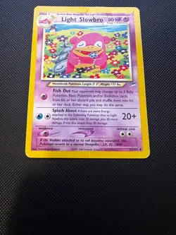 Light Slowbro 51/105 Unlimited Neo Destiny Pokemon Card - Image 5