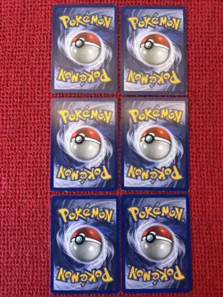 ❗Lot 6⃣: Pokemon Vintage Base Set 6x Common Rare Cards Lot OLD (Trainers) - Image 3