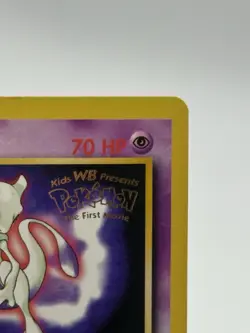 Mewtwo Pokemon Card Black Star Promo Set #3 Movie Release WB Stamped WOTC TCG LP - Image 4