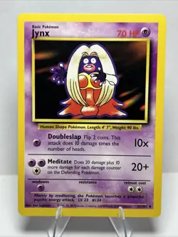 JYNX - 31/102 - Base Set - Pokemon Card - LP - Image 1