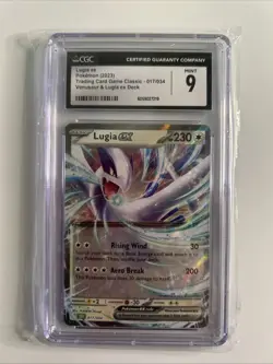 CGC 9 Pokemon TCG Lugia ex Trading Card Game Classic 017/034 CGC 9 Mint - Image 1