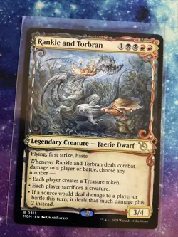 MTG-Showcase-⚡ RANKLE AND TORBRAN ⚡- March of The Machine NM - Image 1