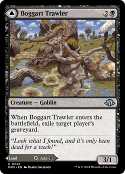 Boggart Trawler // Boggart Bog (REGULAR) x1 - MTG Modern Horizons 3 MH3 #243 - Image 1