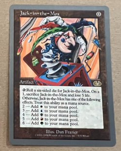 Jack-in-the-Mox - Unglued - MTG - Magic the Gathering - Image 1