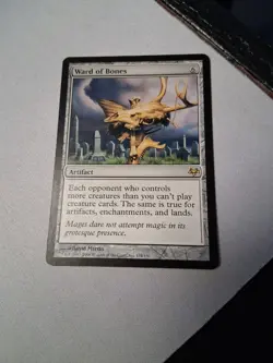 MTG Ward of Bones Eventide - Image 1