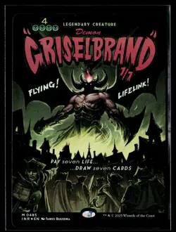 Griselbrand (Showcase) #485 (Foil) (NM) Innistrad Remastered INR Magic MTG - Image 1
