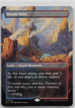 Steam Vents (Borderless) R Lorwyn Eclipsed 348 LP 2026 Raoul Vitale Regular - Image 1