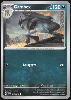 Pokemon Card Gambex 100/159 Adventures French Set - Image 1