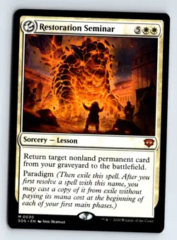 Restoration Seminar -Secrets of Strixhaven - Image 1