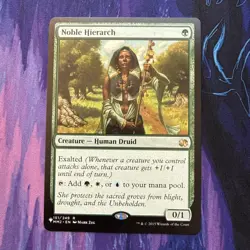 Noble Hierarch MINT 151/249 The List Reprints MM2 MTG Regular Rare Unplayed M/NM - Image 1