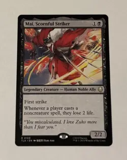 MTG Mai, Scornful Striker - Avatar: The Last Airbender LP - Image 1