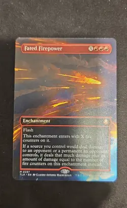Fated Firepower (Borderless) Avatar: The Last Airbender Regular - Image 1