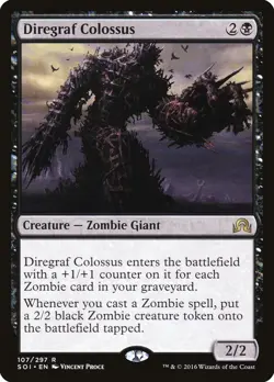 Diregraf Colossus [Shadows over Innistrad] Magic MTG - Image 1