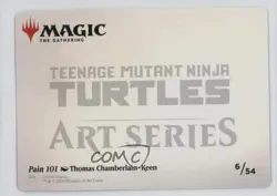 Pain 101 Gold Foil Signature Magic Teenage Mutant Ninja Turtles - Image 2