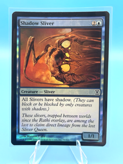 MTG FOIL Shadow Sliver - Time Spiral - Image 1