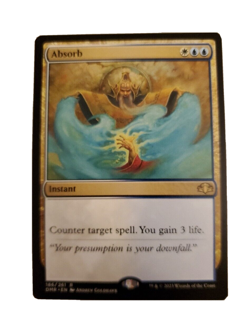 1x Absorb Dominaria Remastered MTG Magic the Gathering NM - Image 1