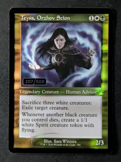 2024 Magic: The Gathering TEYSA, ORZHOV SCION #386 Serialized 207/500 Foil - Image 1