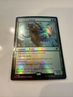 Frenzied Baloth #183 MTG Edge of Eternities Near Mint Condition Foil - Image 1