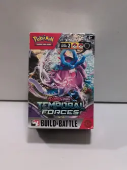 Pokemon TCG Scarlet & Violet Temporal Forces Build & Battle Box Factory Sealed - Image 1