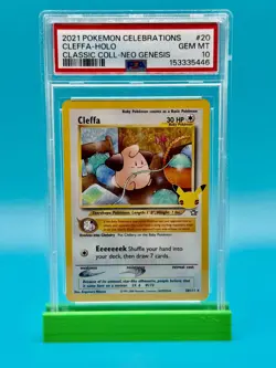 PSA 10 - 2021 Pokemon Celebrations Cleffa #20 - Image 1