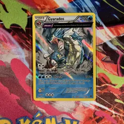 Gyarados FULL ART (Cosmos Holo Rare) 21/98 XY Ancient Origins Pokemon TCG - NM - Image 1