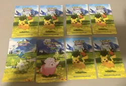 Lot Of 12 Pokemon TCG Ascended Heroes Mini Tins EMPTY w/ Art Cards And Stickers - Image 3