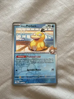 Pokemon TCG: Destined Rivals - Misty's Psyduck - 045/182 (Reverse Holo) - Image 1