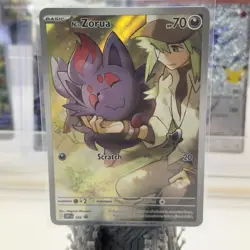 N's Zorua 189 - Black Star Promo - SV09: Journey Together - Pokemon TCG Full Art - Image 1