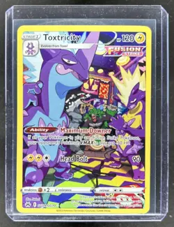 2023 Pokemon SWSH Crown Zenith Toxtricity Galarian Gallery #GG09/GG70 - Image 1