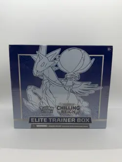 Pokemon TCG Sword & Shield Chilling Reign Factory Sealed Elite Trainer Box - Image 1