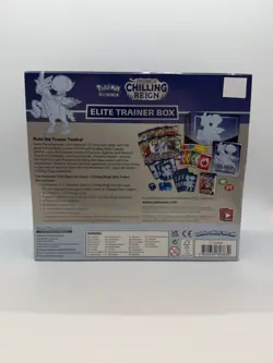 Pokemon TCG Sword & Shield Chilling Reign Factory Sealed Elite Trainer Box - Image 3