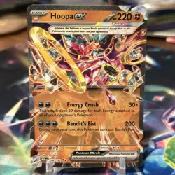 Hoopa ex 098/182 - Paradox Rift - Double Rare Pokemon TCG Card NM - Image 1