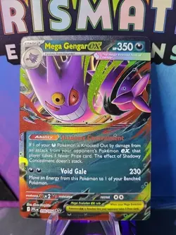 Pokemon | Mega Gengar EX | Phantasmal Flames 056/094 | Double Rare Holo Foil - Image 1