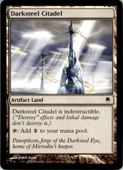 2004 Magic The Gathering Darksteel Darksteel Citadel #164 Light Play - Image 1