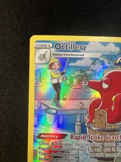 Octillery TG03/TG30 Swsh09: Brilliant Stars Trainer Gallery Holo Pokemon TCG NM - Image 2